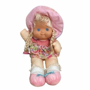 Vintage Fisher Price Puffalump Kids Doll 1992 Pink